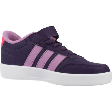 Basket fille en textile style tennis velcro Violet ciraup 5 - vertbaudet enfant 
