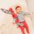 Grand doudou lapin en bambou Rouge 3 - vertbaudet enfant 