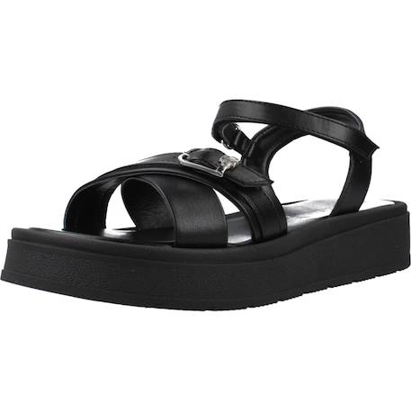 Sandales fille été confortable Beige beige+Blanc white+Noir black 16 - vertbaudet enfant 
