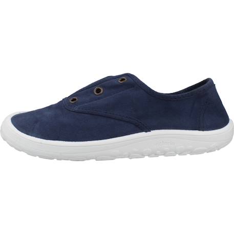 Basket garçon modèle bosco barefoot Beige beige+Blanc blanco+Bleu marino 14 - vertbaudet enfant 