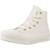 Baskets enfant garçon en cuir Blanc egret+Blanc naturel 4 - vertbaudet enfant 