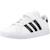 Baskets garçon en textile à scratch court classique Blanc white 4 - vertbaudet enfant 