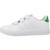 Baskets garçon en textile à scratch classique Blanc white 2 - vertbaudet enfant 
