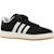 Baskets garçon en cuir à scratch rétro Noir black 5 - vertbaudet enfant 