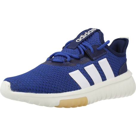 Baskets garçon en textile à lacets running léger Bleu blue 4 - vertbaudet enfant 