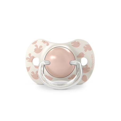 Lot de 2 sucettes sx pro birdies Oisillons beige+Oisillons rose+Oisillons vert 6 - vertbaudet enfant 