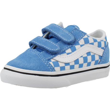 Basket garçon modèle old skool v checkboard Bleu 4 - vertbaudet enfant 