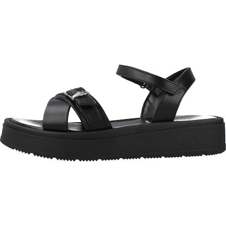 Sandales fille été confortable Beige beige+Blanc white+Noir black 14 - vertbaudet enfant 