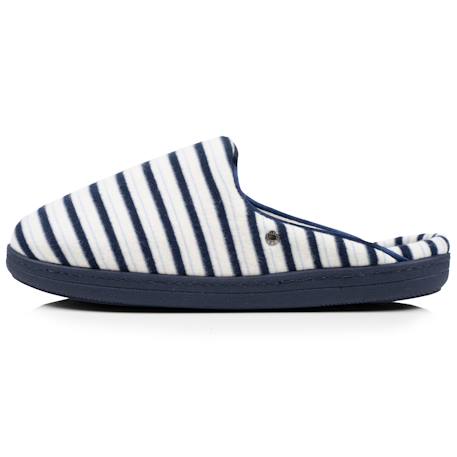 Chaussons mules ultra confortables et légers, mousse à mémoire de forme Bleu canardfleurs+Noir+Rayuresbleues 16 - vertbaudet enfant 