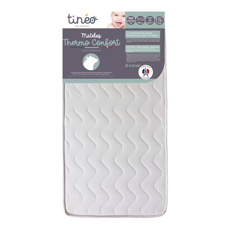 Matelas bébé thermo confort coolmax Blanc 4 - vertbaudet enfant 
