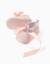 Ballarines avec noeud en satin Rose clair 3 - vertbaudet enfant 