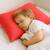 Taie d'oreiller en coton bio Blanc+Fraise+Honey+Rose+Vert+Vichy 9 - vertbaudet enfant 