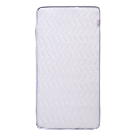 Matelas bébé climatisé sans traitement - 2 faces ete/hiver Blanc 3 - vertbaudet enfant 