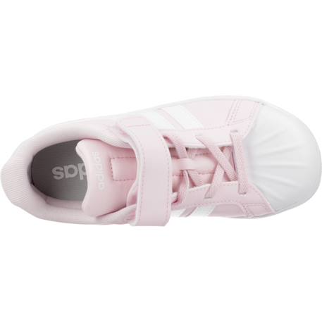 Basket fille en textile style urbain lacets Rose pink 6 - vertbaudet enfant 