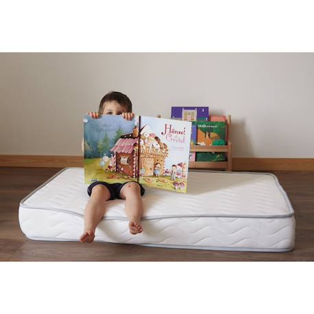 Matelas bébé confort xxl - epais et moelleux Blanc 6 - vertbaudet enfant 