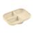 Set repas compartimenté en silicone Terre argile+Vert sauge 1 - vertbaudet enfant 