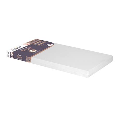 Matelas bébé basic sans traitement déhoussable - indispensable Blanc 5 - vertbaudet enfant 