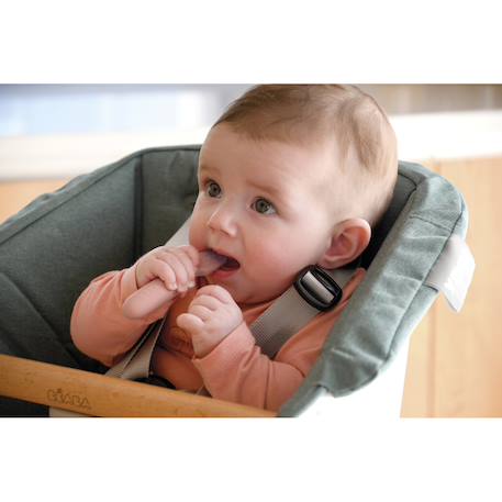 Lot de 2 pré-cuillères silicone 4 mois+ Barbe à papa 2 - vertbaudet enfant 