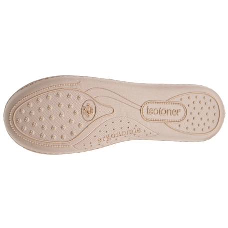 Chaussons charentaises velours semelle ergonomique mousse à mémoire forme Gris chiné+Léopard beige 11 - vertbaudet enfant 