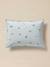 Taie d'oreiller coton 'aviateur' Bleu+Imprimé rime multico 1 - vertbaudet enfant 