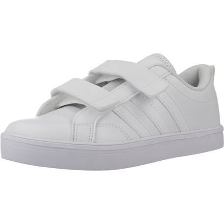 Baskets garçon en textile à lacets légère Blanc white 4 - vertbaudet enfant 