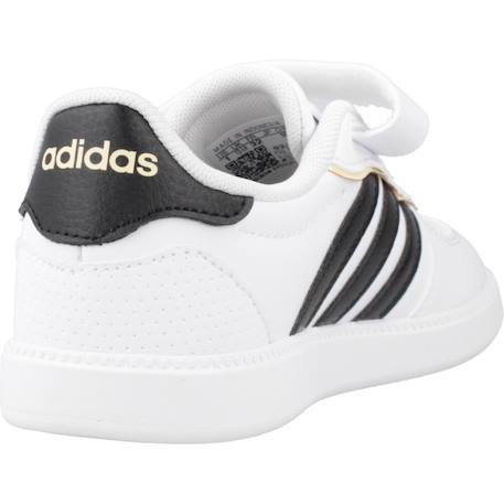 Baskets garçon en textile à scratch tennis Blanc white 3 - vertbaudet enfant 