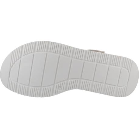 Sandales fille été confortable Beige beige+Blanc white+Noir black 6 - vertbaudet enfant 