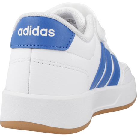 Baskets garçon en textile à scratch tennis Blanc white 3 - vertbaudet enfant 