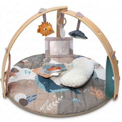 Tapis d'éveil avec arches en bois ocean bliss  - vertbaudet enfant