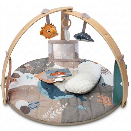 Tapis d'éveil avec arches en bois ocean bliss Océan Bliss 1 - vertbaudet enfant 
