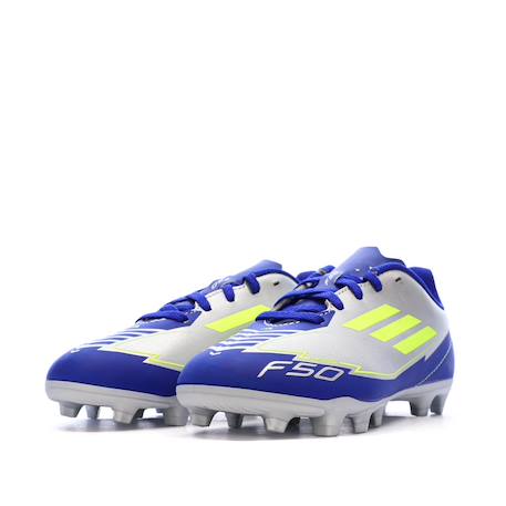 Chaussures de football garçon f50 club Bleu 6 - vertbaudet enfant 
