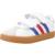 Baskets garçon en cuir à scratch court Blanc white 4 - vertbaudet enfant 
