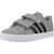 Baskets garçon en textile à lacets légère Gris grey 4 - vertbaudet enfant 