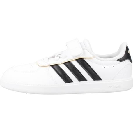 Baskets garçon en textile à scratch tennis Blanc white 2 - vertbaudet enfant 