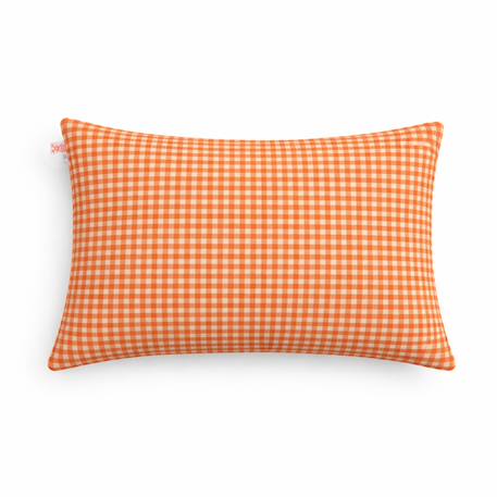 Taie d'oreiller en coton bio Blanc+Fraise+Honey+Rose+Vert+Vichy 31 - vertbaudet enfant 