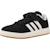 Baskets garçon en cuir à scratch rétro Noir black 4 - vertbaudet enfant 