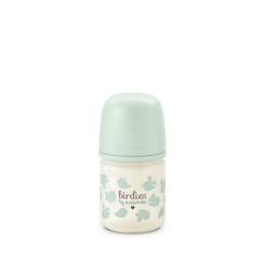 Puériculture-Biberon en verre avec tétine sx pro 120 ml débit xs