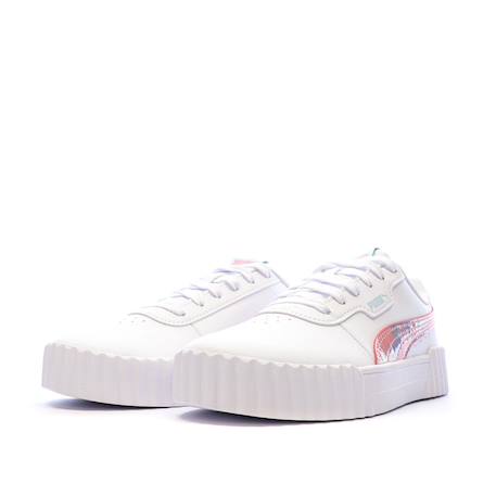 Baskets fille carina Blanc 6 - vertbaudet enfant 