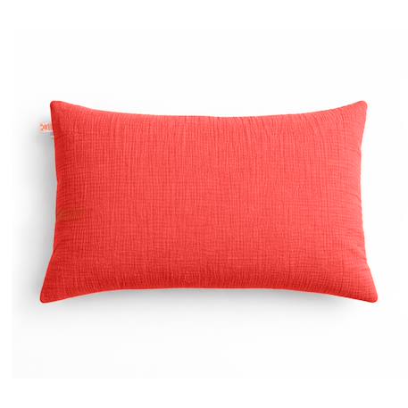 Taie d'oreiller en coton bio Blanc+Fraise+Honey+Rose+Vert+Vichy 7 - vertbaudet enfant 