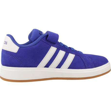 Baskets garçon en cuir à scratch rétro Bleu azusem 1 - vertbaudet enfant 