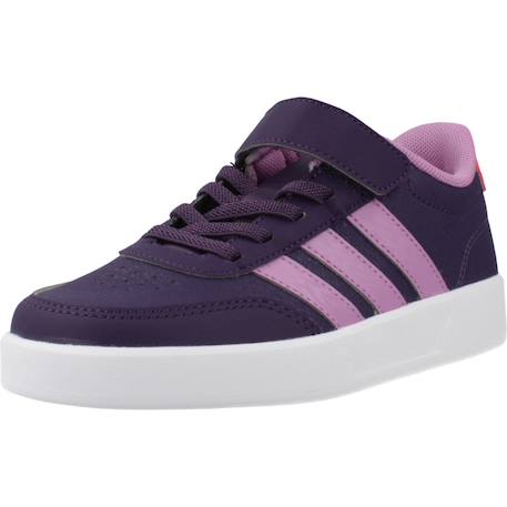 Basket fille en textile style tennis velcro Violet ciraup 4 - vertbaudet enfant 