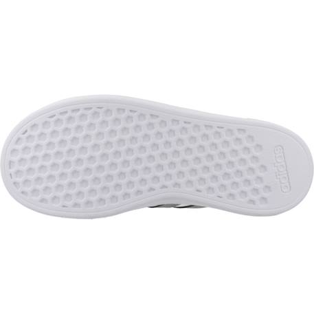 Baskets garçon en textile à scratch court classique Blanc white 6 - vertbaudet enfant 