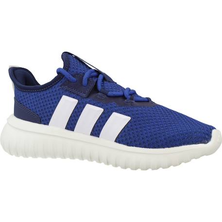 Baskets garçon en textile à lacets running léger Bleu blue 5 - vertbaudet enfant 