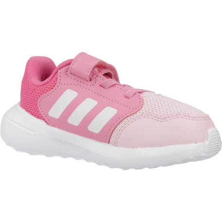 Baskets fille en textile à scratch running Rose pink 5 - vertbaudet enfant 
