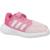 Baskets fille en textile à scratch running Rose pink 5 - vertbaudet enfant 