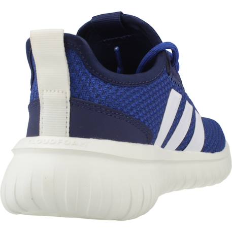 Baskets garçon en textile à lacets running léger Bleu blue 3 - vertbaudet enfant 