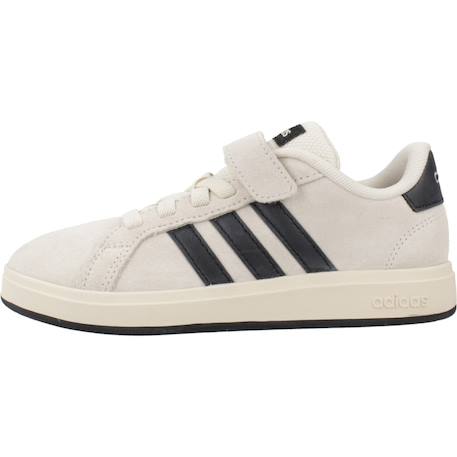 Baskets garçon en cuir à scratch rétro Beige blamar 2 - vertbaudet enfant 