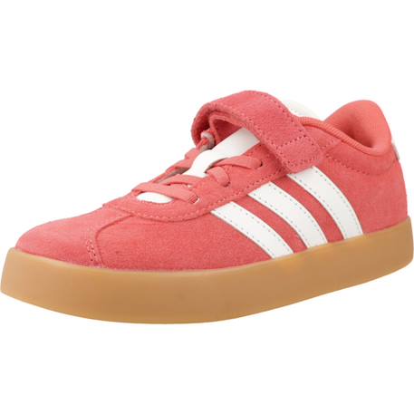 Baskets garçon en cuir à scratch court Orange escado 4 - vertbaudet enfant 