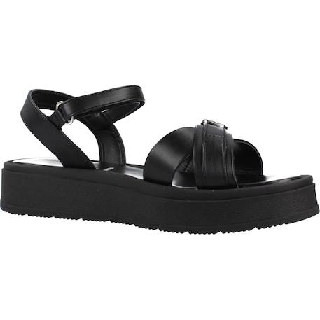 Sandales fille été confortable Beige beige+Blanc white+Noir black 17 - vertbaudet enfant 