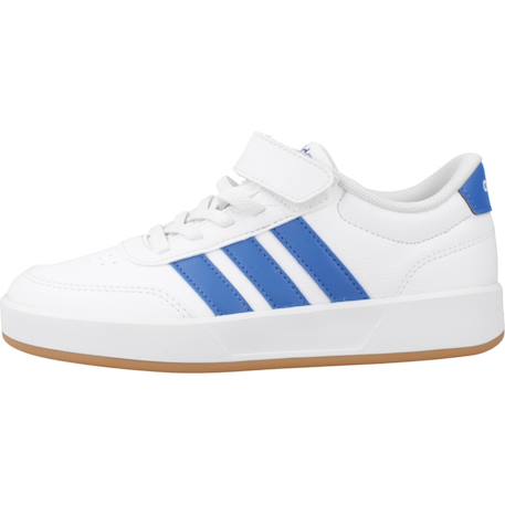 Baskets garçon en textile à scratch tennis Blanc white 2 - vertbaudet enfant 